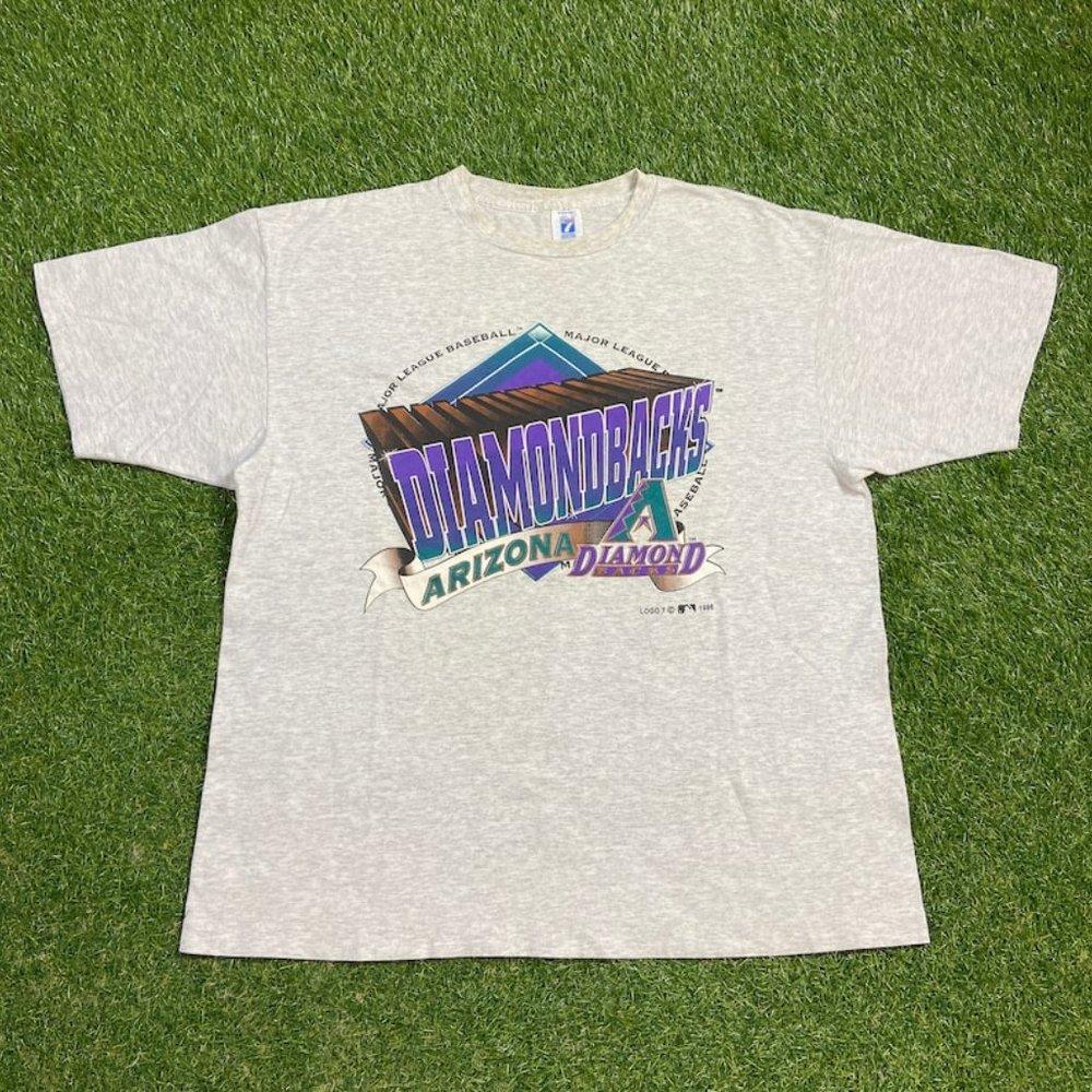 Arizona Diamondbacks T Shirt Tee Made Usa Purple Snake D Ba Tee